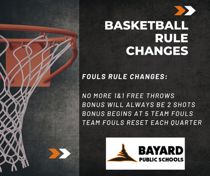 BAYARD SCHOOLS Rule Changes for Basketball